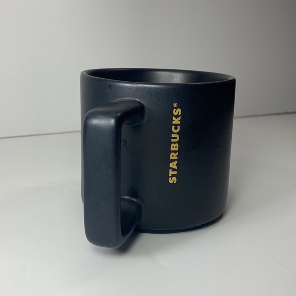 Starbucks 2016 Kenya Black | Gold Mug 14oz - Picture 2 of 6
